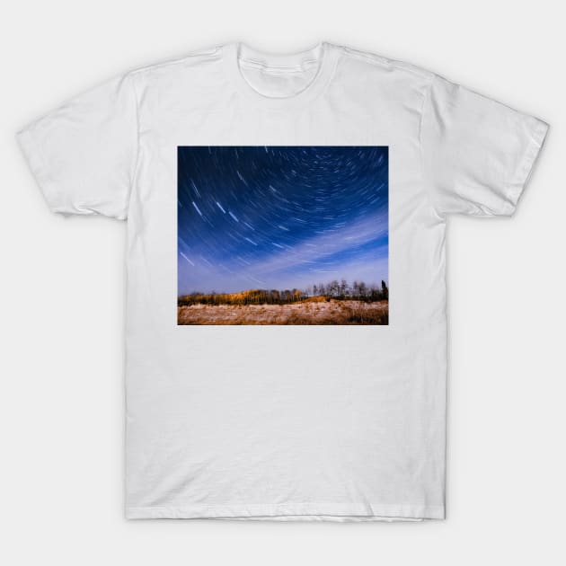 Star Trails T-Shirt by StevenElliot